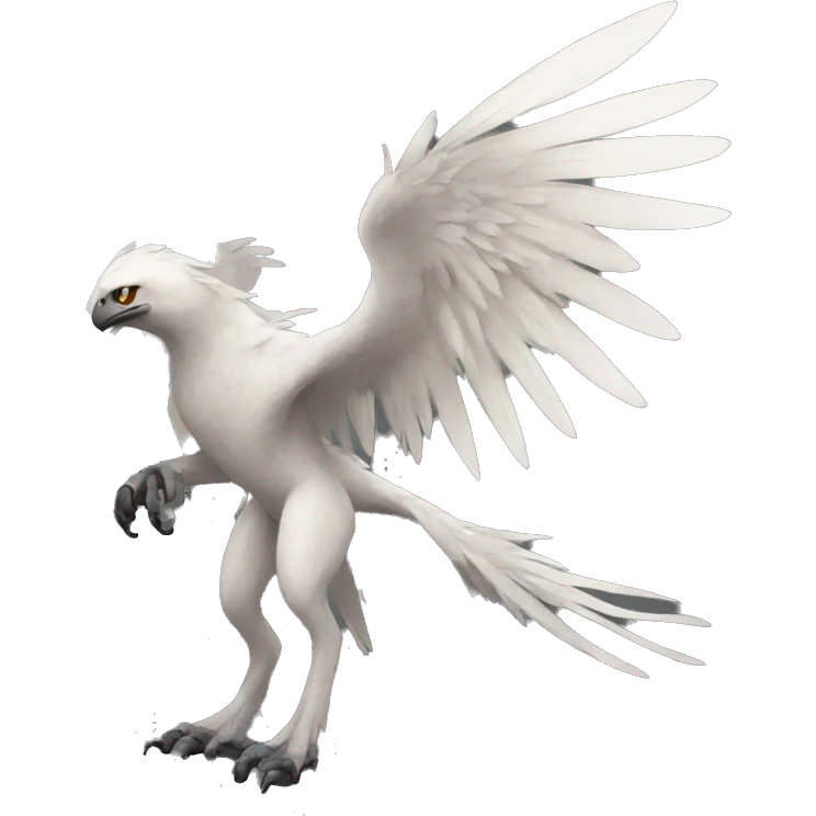 cool winged animal hybrid full body emoji
