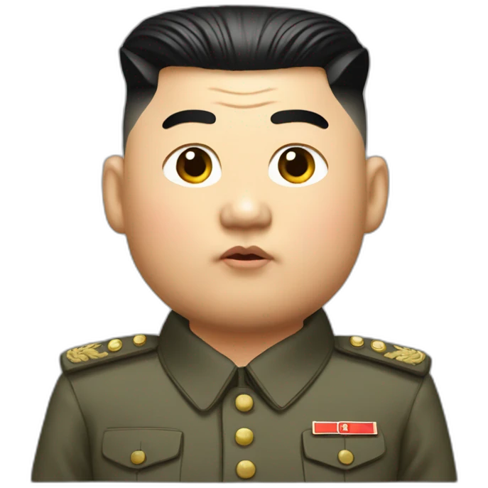 Kim Jong UN emoji