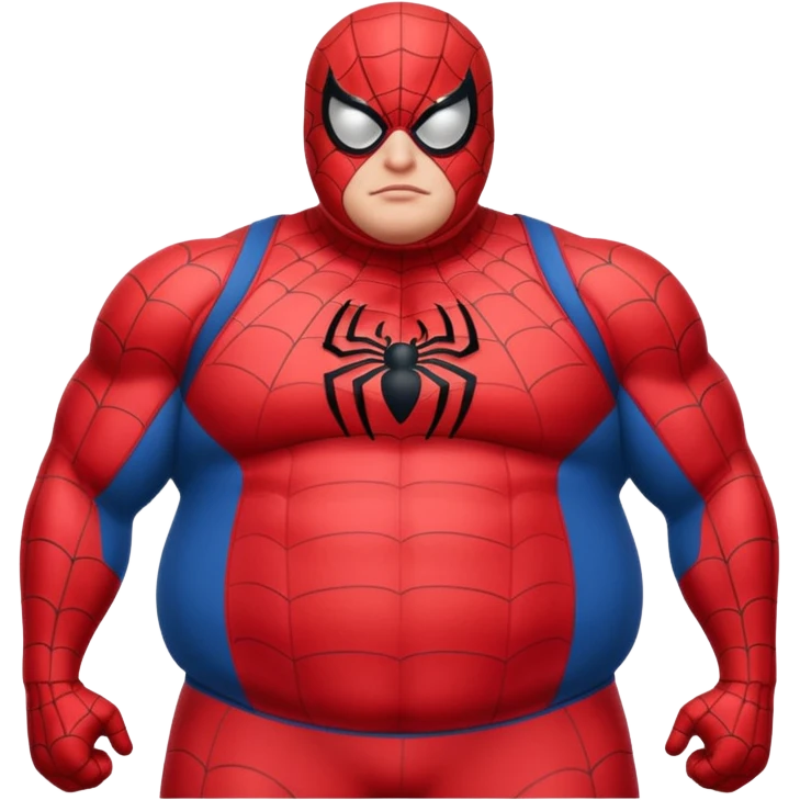 Fat fat fat spiderman emoji
