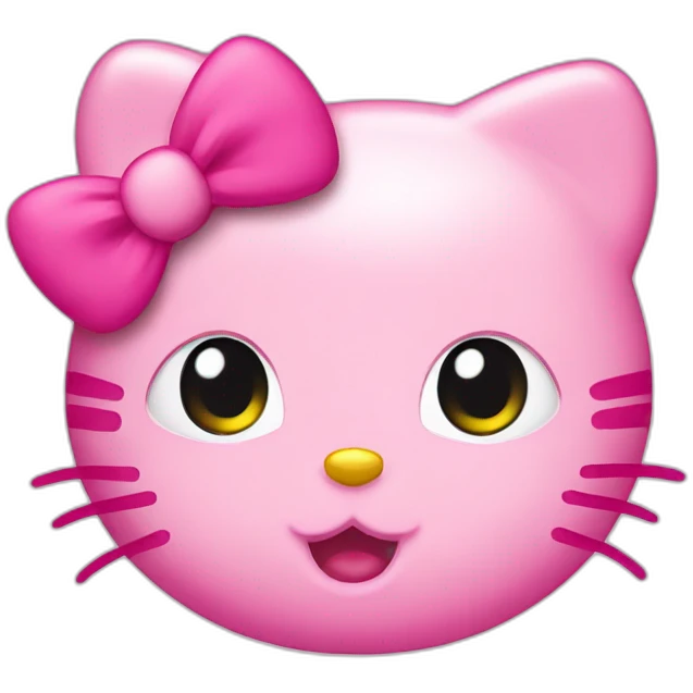 hellokitty pink  emoji