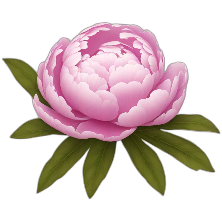 Peony emoji
