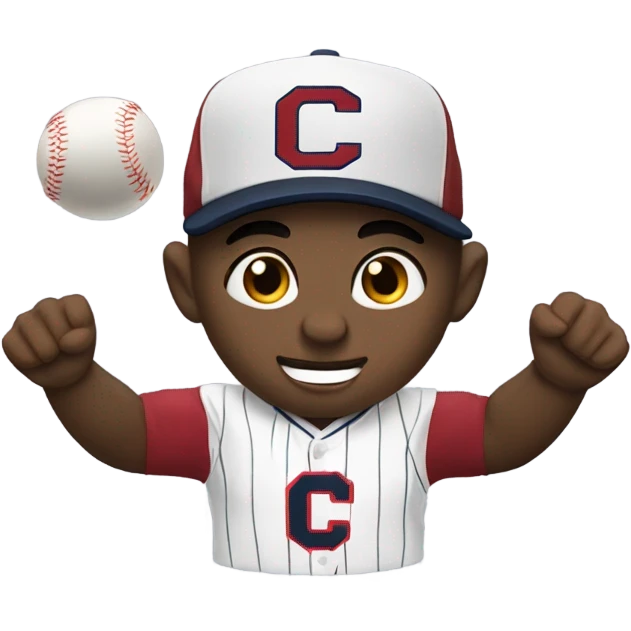 Cleveland guardians fan  emoji