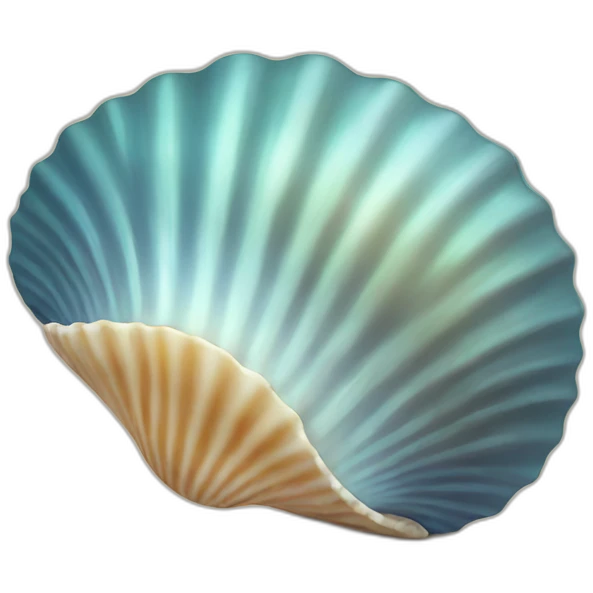 Sea shell emoji