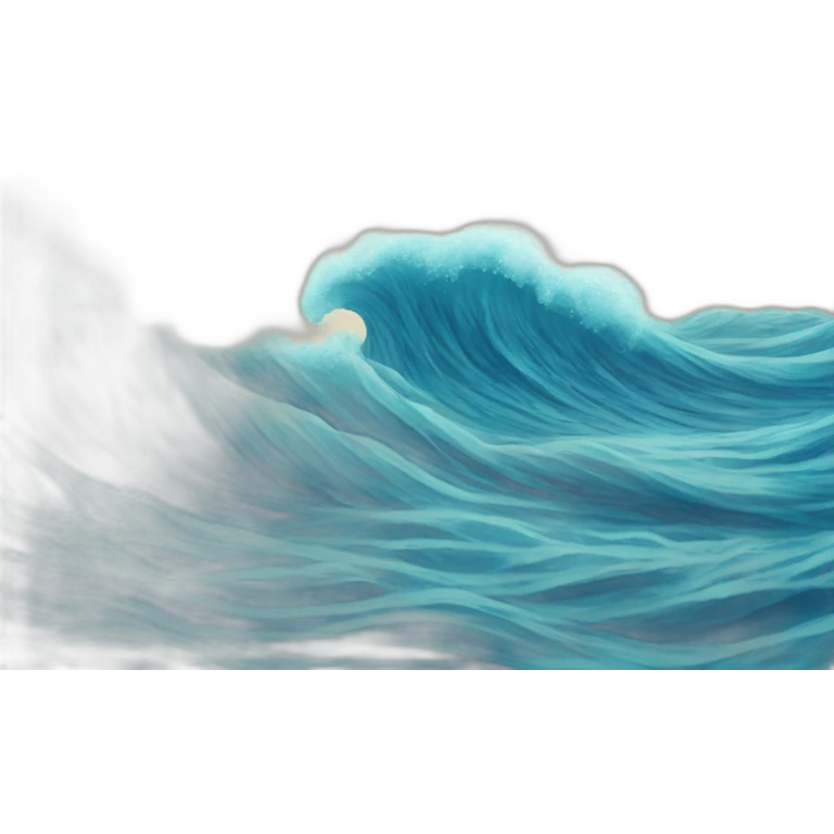 ocean blue waves emoji