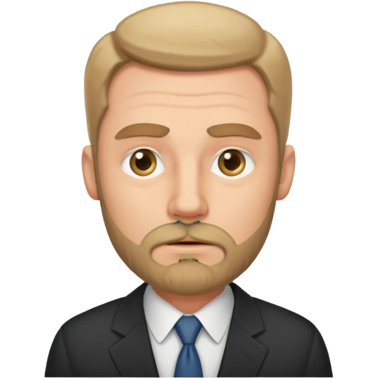 Tired caucasian male business man

marked baggy eyes, light beard emoji