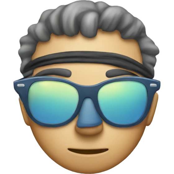 Cool Glases Star Emoji emoji