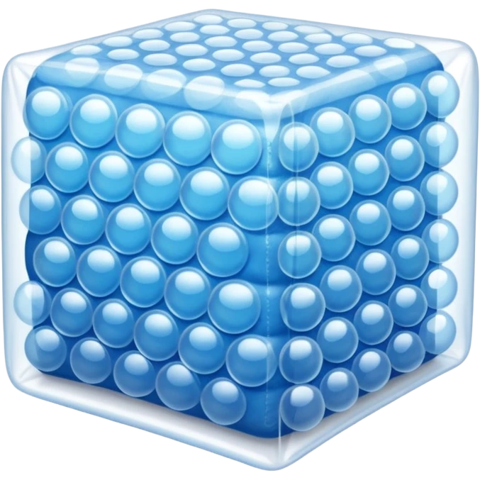 Bubble wrap cover emoji