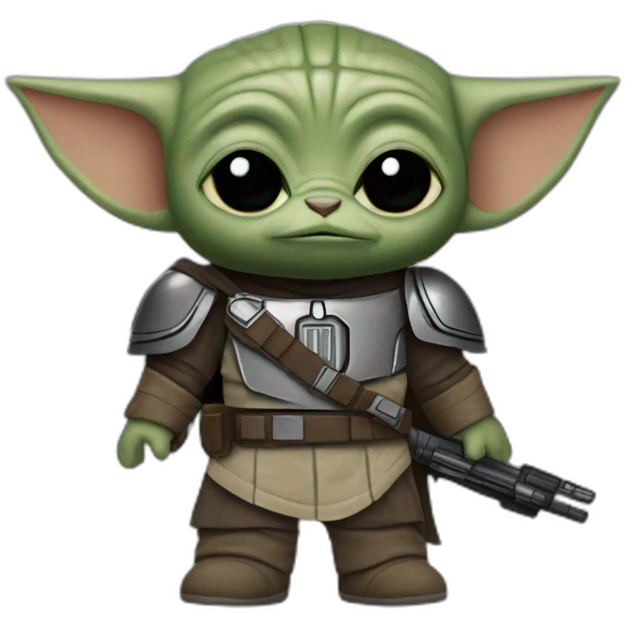 Grogu mandalorian emoji