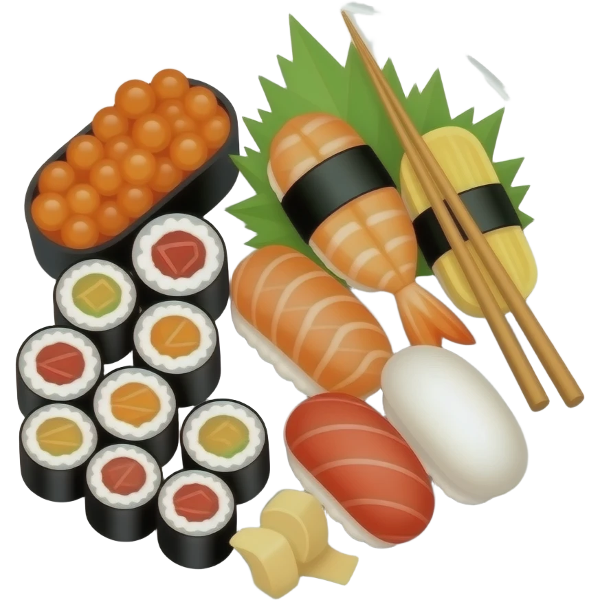 Sushi platter emoji