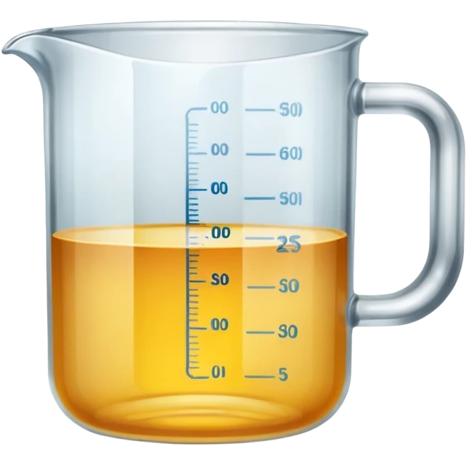 Empty Measuring cup glass emoji