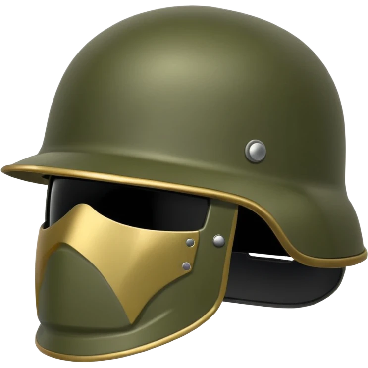 military helmet emoji