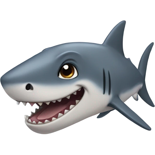 Dog shark  emoji
