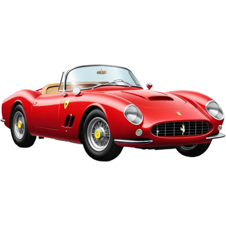 sparkling 1957 Ferrari 335 S Spider Scaglietti emoji