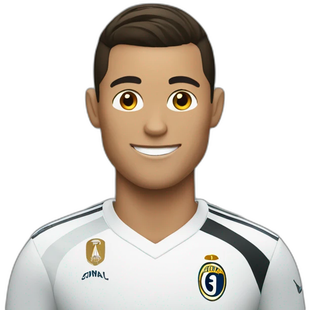 Cr7 and football  emoji