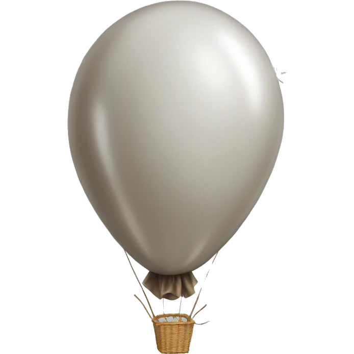 A balloon with fluttering strings emoji