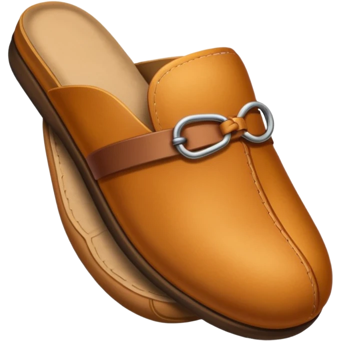 Hand holding a slipper 2d emoji