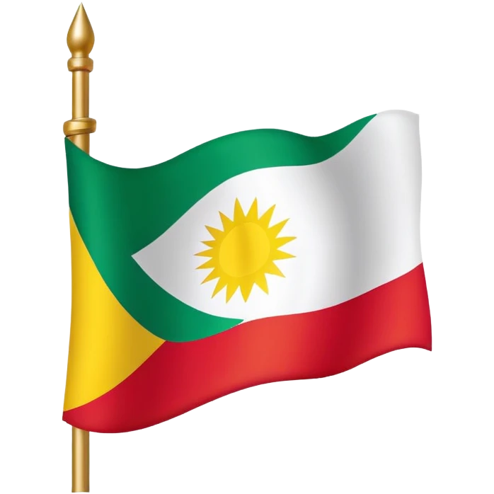 Kurdistanflagge emoji