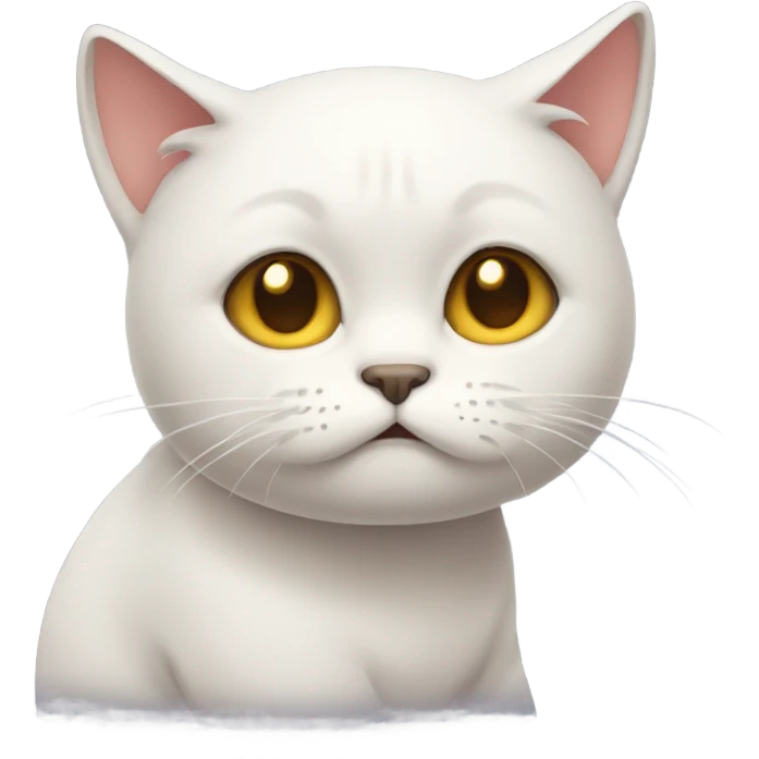 Sad cat  emoji
