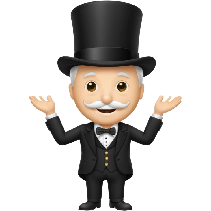monopoly mascot emoji