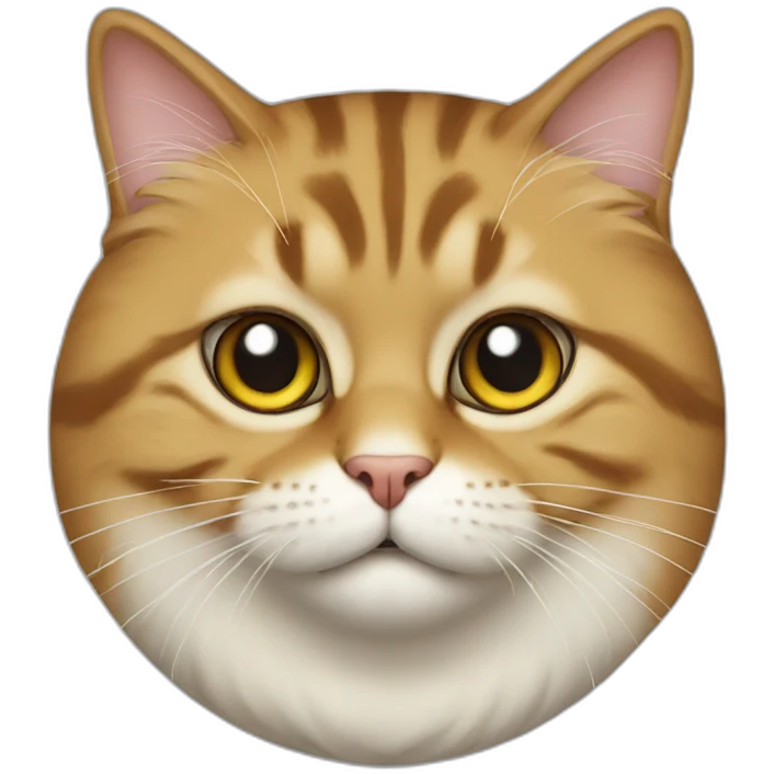 Shit cat emoji