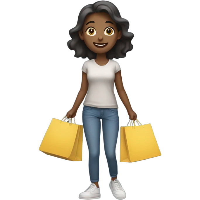 shopping girl emoji