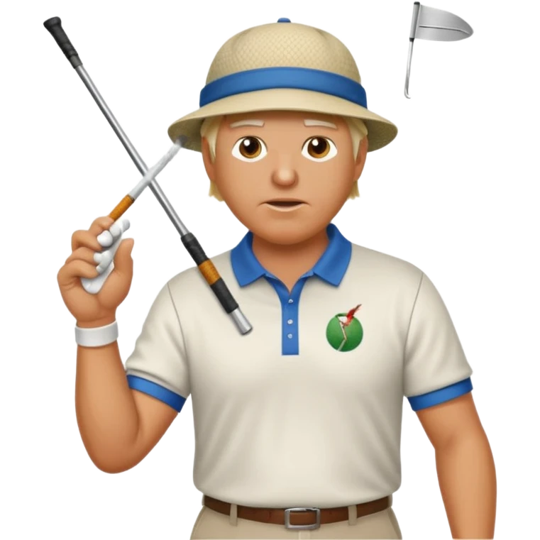 John Daly ripping cigs hitting balls emoji