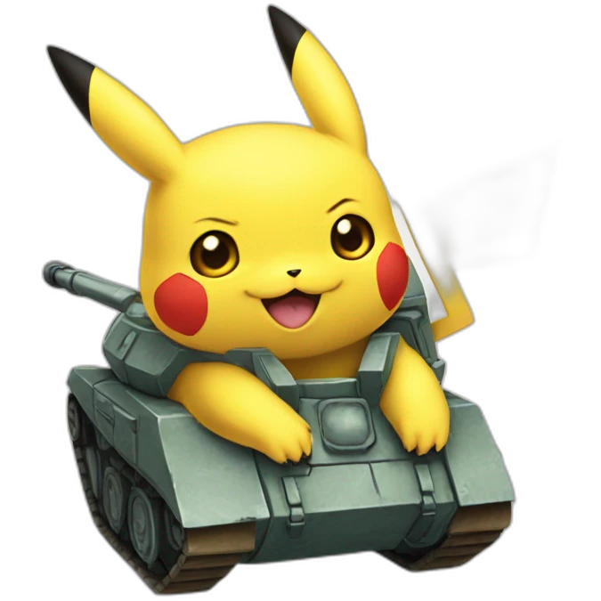 pikachu sur tortank emoji