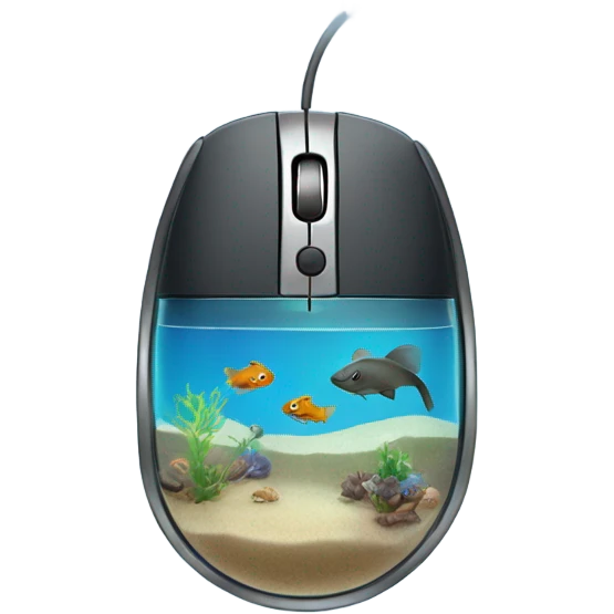 aquariumcomputer mouse emoji