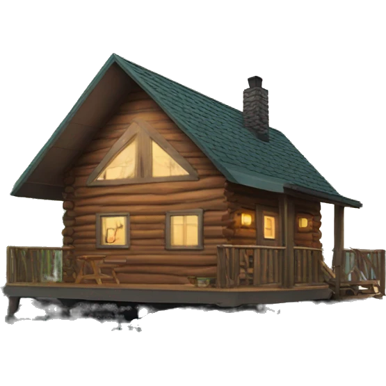 Minnesota lake cabin emoji