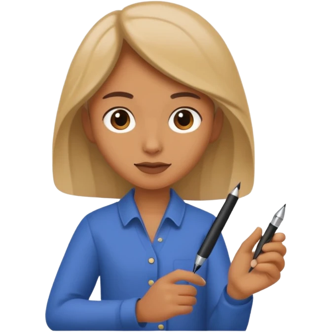 Only  Pen Spinner emoji