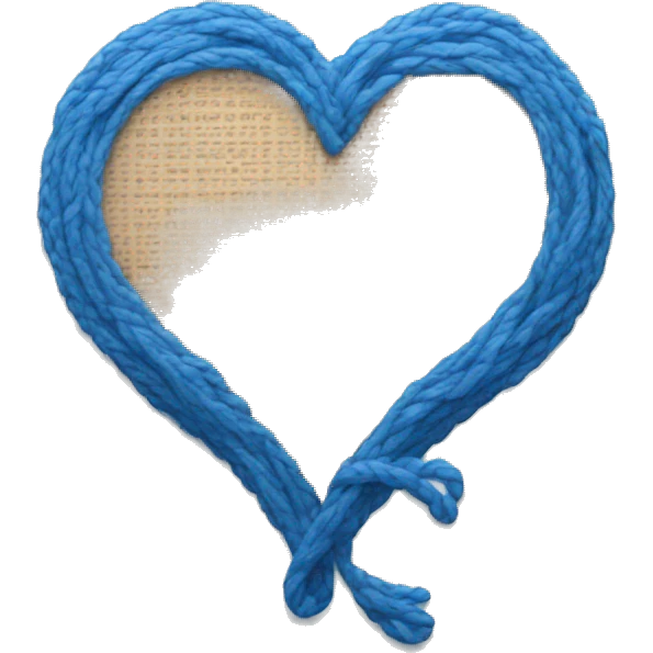 Blue mending heart  emoji