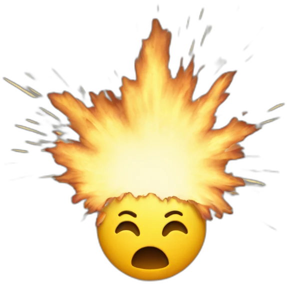 Exploding like emoji