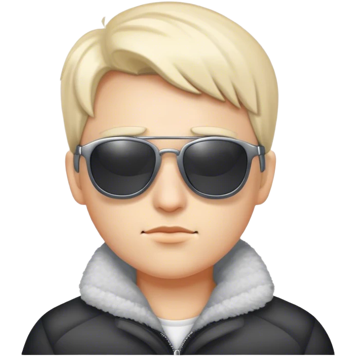 🥶 combined with the glasses of 😎 emoji