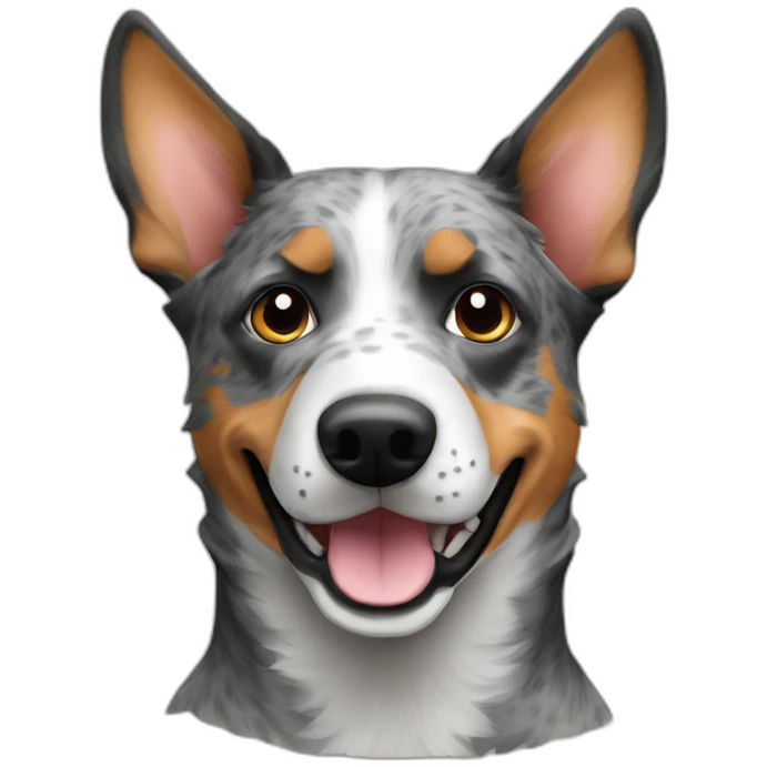 australian cattle dog emoji