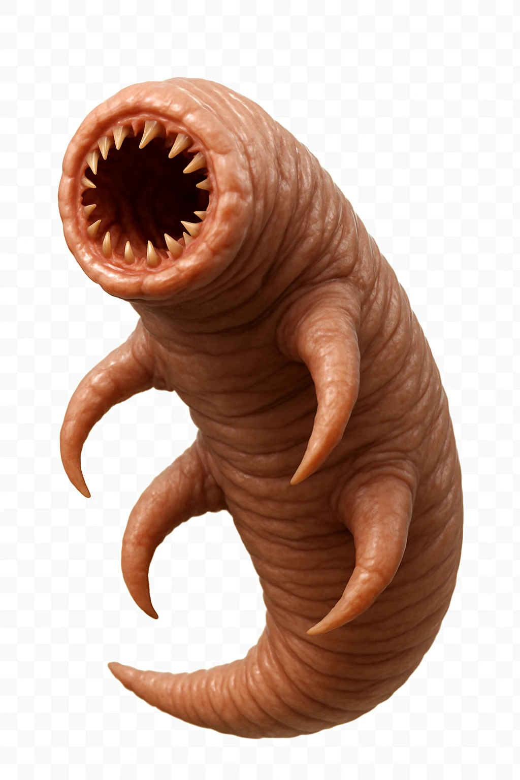 parassiti render no sfondo emoji