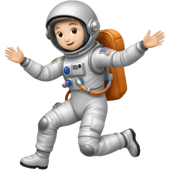 astronaut jumping emoji