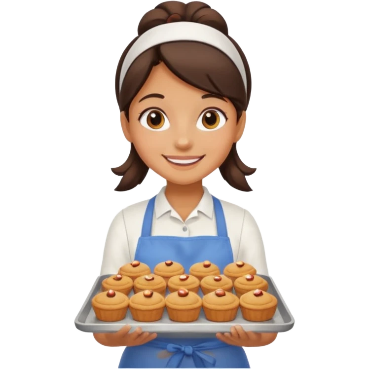 Baked girl emoji