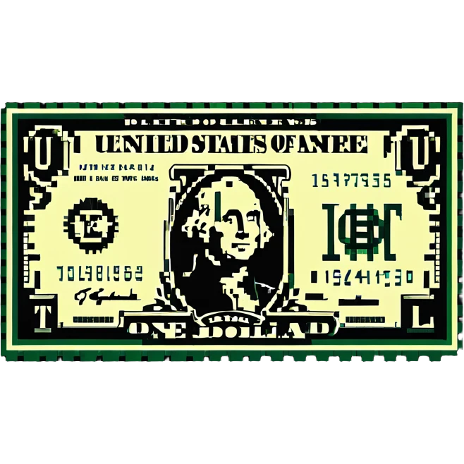 dollar bill, US dollar note emoji