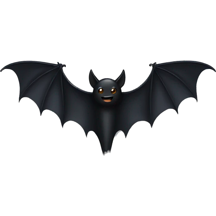 black bat wings emoji