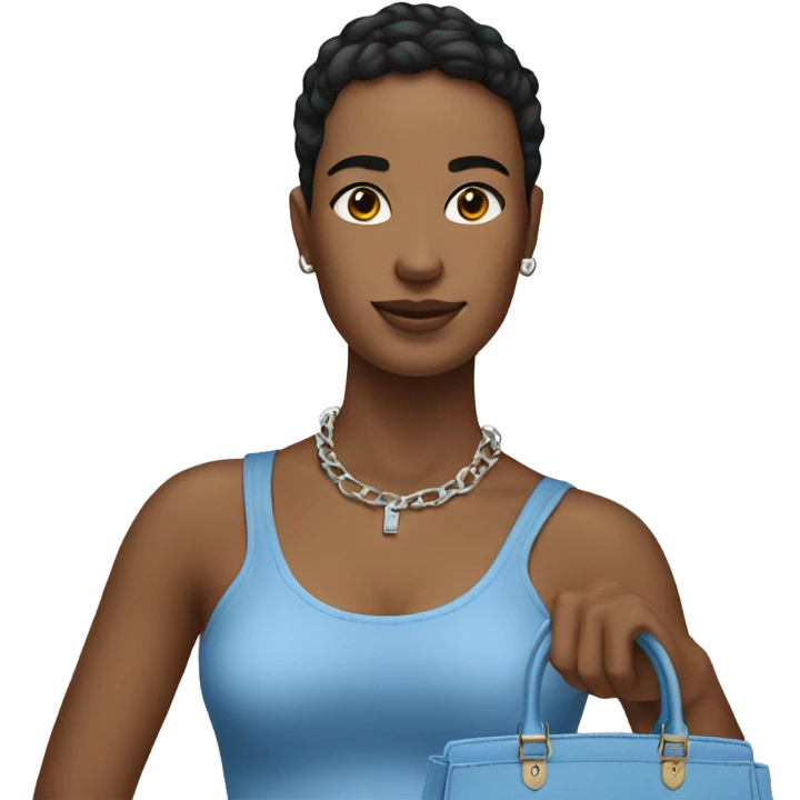 blue birkin emoji