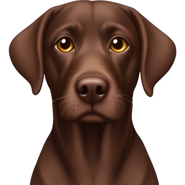 Chocolate labs emoji