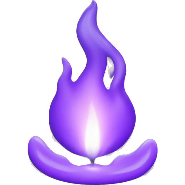 violet flame emoji