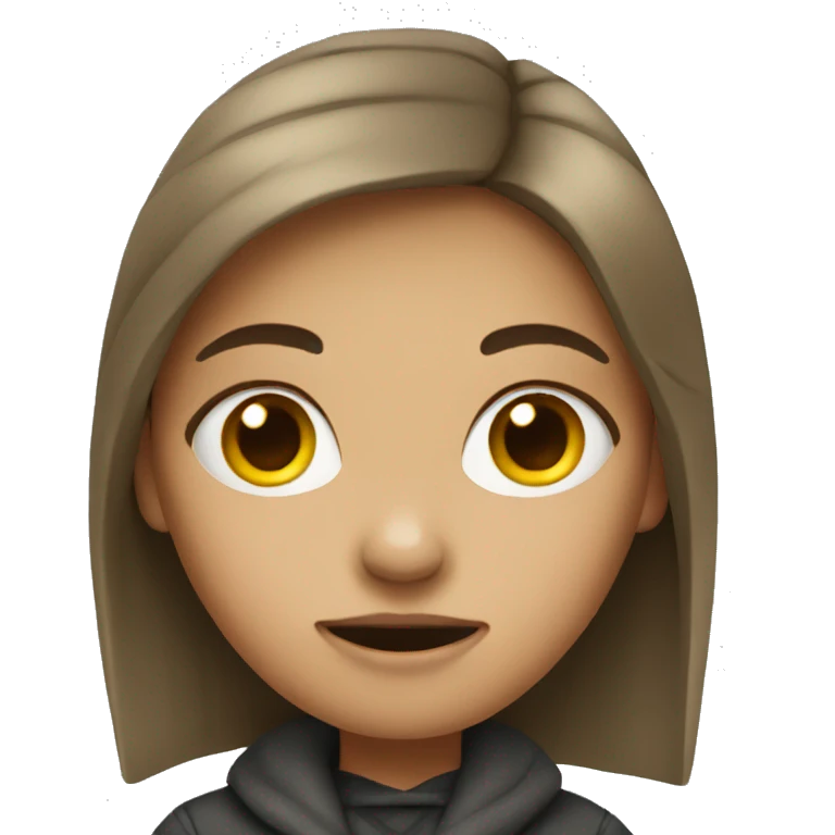a girl who hates another emoji