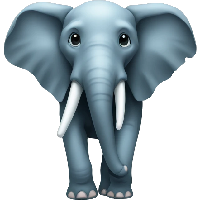 X-ray elephant  emoji