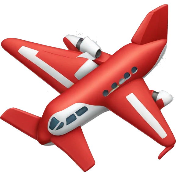 Red airplane emoji
