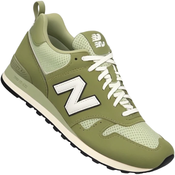 pale olive new balances emoji
