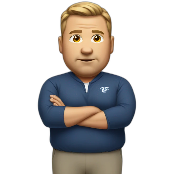 fat coach emoji