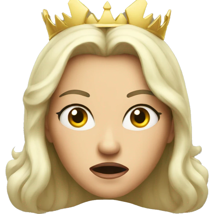 angry queen emoji