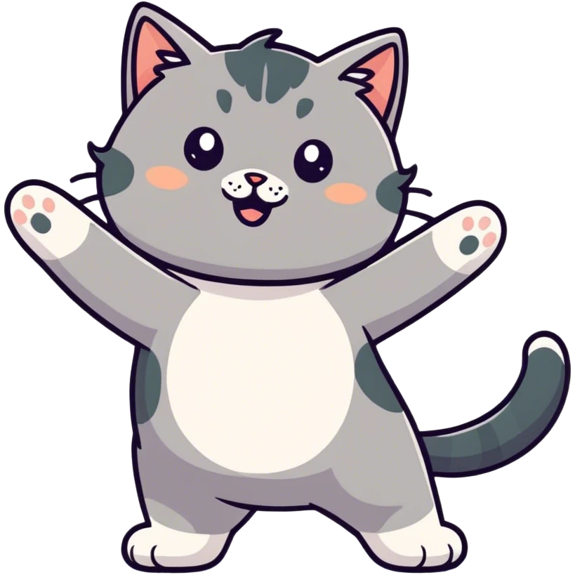 Cat dancing  emoji