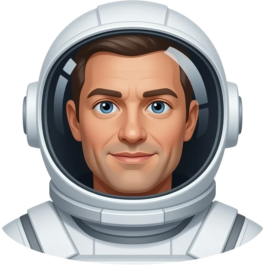 Man Astronaut emoji